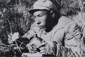 志愿军神枪手藏在战友遗体下，谁知，美军却上前对着遗体肆意乱捅图片