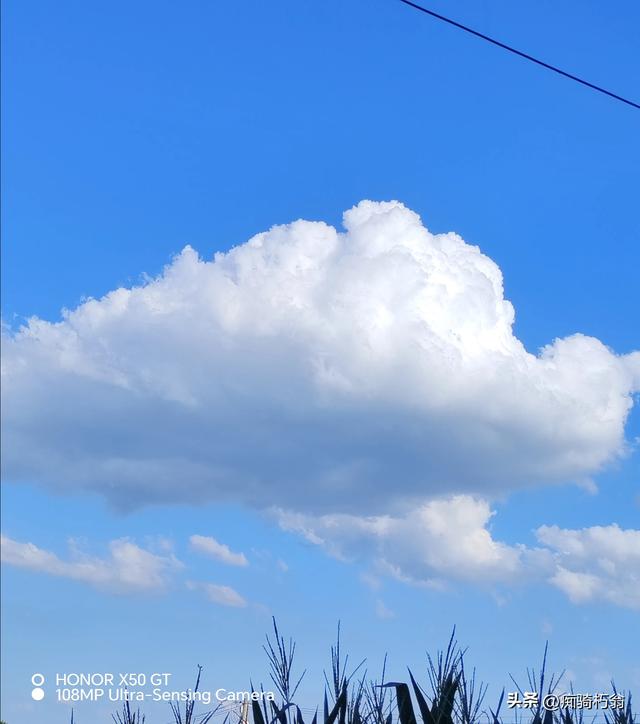 蓝天白云之美