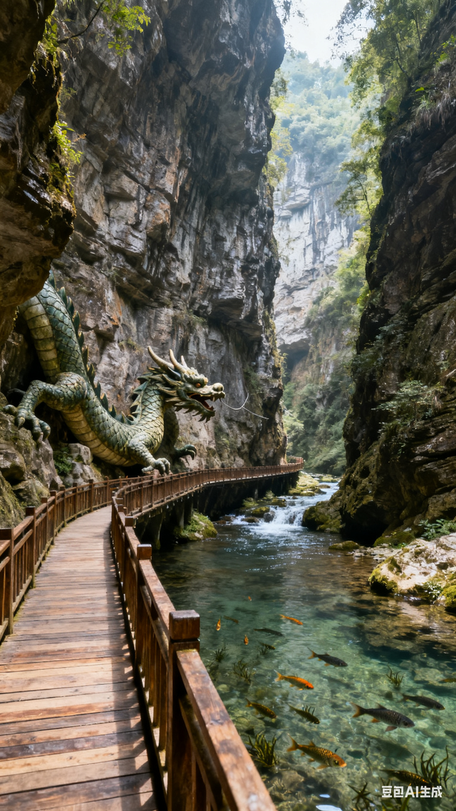 双道龙赵小荣游记《 一笔祥龙行天下 》（一二二）‌云阳龙缸