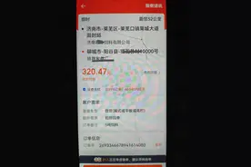 货拉拉平台上出现超长距离微货运输订单图片