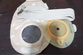 【换造口袋】换袋子的时候我才知道，用的是从医院配置的图片