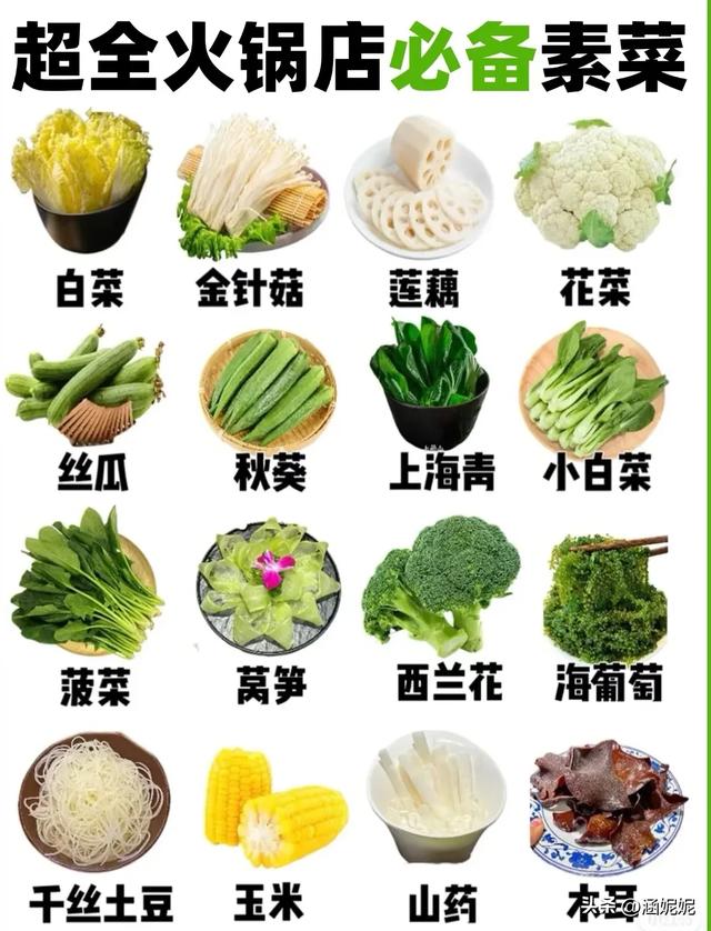 家庭版火锅食材清单，从锅底到蘸料，一站式备菜指南