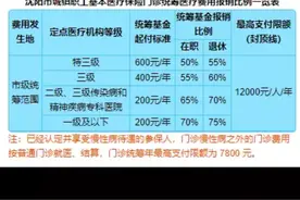 沈阳职工医保报销标准。 沈阳城镇职工医保报销分为急诊图片