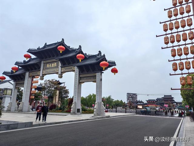 江苏盐城东台市的西溪古镇