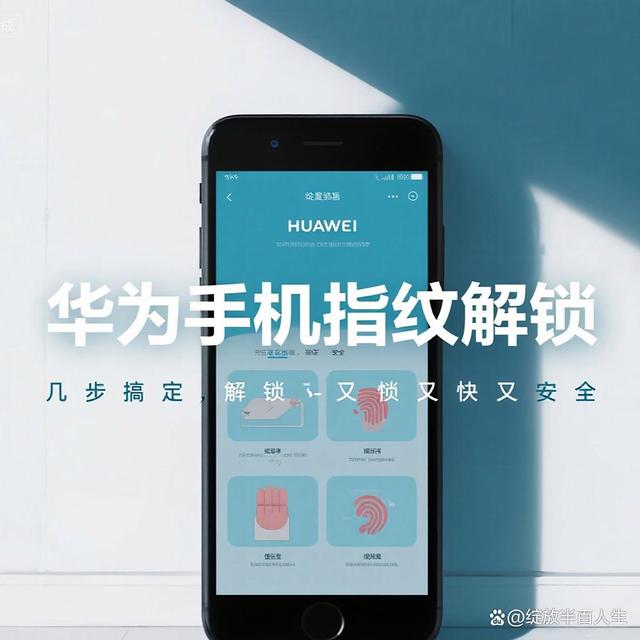 华为手机指纹解锁咋设置？几步搞定，解锁又快又安全