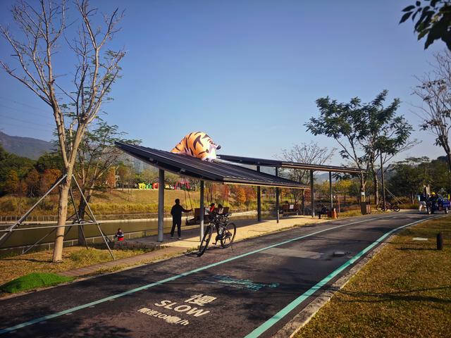 西丽湖绿道骑行随拍