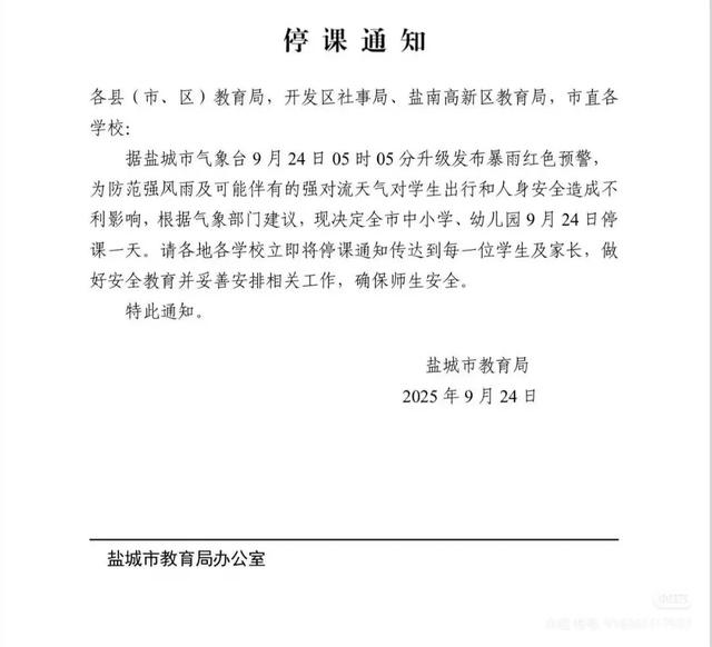 暴雨天你遇到过停课情况吗