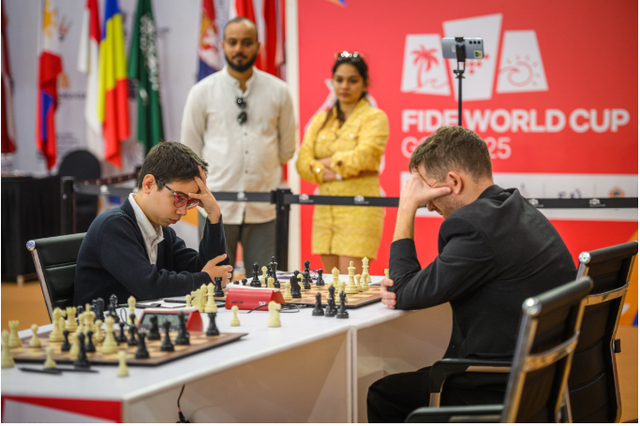 chessbase：世界杯 无重大爆冷，战术妙招频出