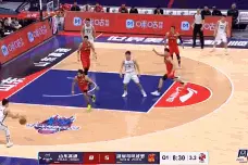 顾全命中5个三分，拿下31分，深圳马可波罗客场111比106战胜山东高速图片