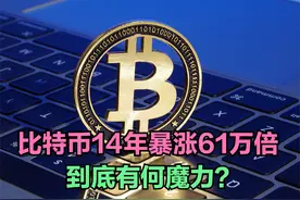 比特币暴涨逼近历史最高点，回顾比特币历史价格，涨幅超61万倍视频封面