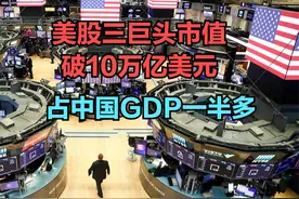 美股三巨头市值破10万亿美元，一分钟带你回顾美股三巨头市值视频封面