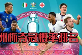 2024欧洲杯夺冠概率排名，英格兰25%排名第一，法国20%第二！视频封面