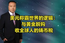 美元称霸世界的逻辑：与黄金脱钩 收全球人的铸币税视频封面