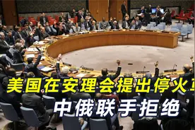 美国在安理会提出停火草案，中俄带头拒绝，中国代表指出3个原因视频封面