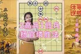 三兵对士象全②边兵底兵控象，杨官璘弈林新编中巧妙取胜方法！