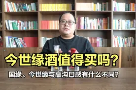 今世缘酒值得买吗？国缘V9、国缘四开、今世缘典藏、高沟标样测评视频封面