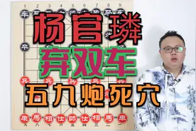 杨官璘“弃双车·破五九炮”飞刀：一盘棋改写近30年布局历史视频封面