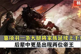 靠项羽一条大腿，将家族荣誉延续上千年，后辈中更是出现两位帝王视频封面