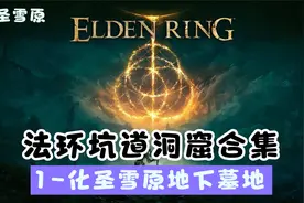 《艾尔登法环》全坑道洞窟合集【化圣雪原】1-化圣雪原地下墓地视频封面
