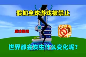 迷你世界：假如全球游戏被禁止！世界会发生什么变化呢？视频封面