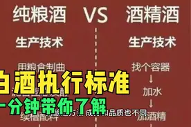 一分钟了解白酒的执行标准，不在踩坑视频封面
