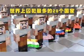 世界上囚犯最多的20个国家！中国能排第几？视频封面