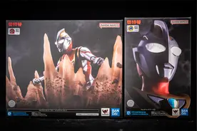 平成三杰终聚首！万代shf真骨雕盖亚奥特曼回顾评测视频封面