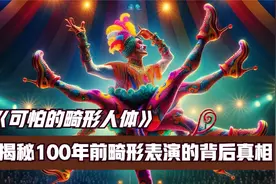 可怕的畸形人体，揭秘100年前畸形表演的背后真相视频封面