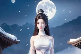 完美世界：月婵仙子，白丝你的完美顶级女神，国漫女神高清壁纸！视频封面