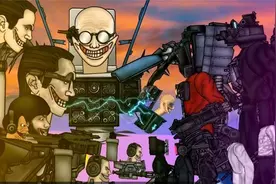 马桶人大战监控人，全部角色同时出击，哪一方会是最后的获胜者呢视频封面