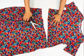 旧长裙扔了可惜,像我这样手工改一改,立马变身职业套装！都夸漂亮