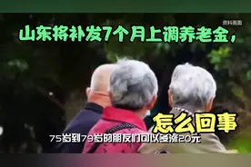 山东将补发7个月上调养老金，还有一个养老金好消息，补发公式视频封面