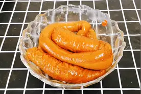 3分钟教会你卤大肠，无腥臭味，香气四溢怎么都吃不够，真简单视频封面