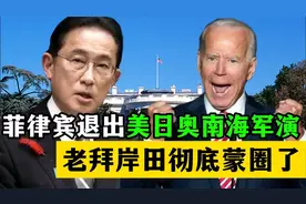 295. 菲律宾退出美日澳南海军演，岸田老拜彻底蒙圈视频封面