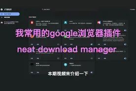 谷歌浏览器插件neatdownloadmanager extension视频封面