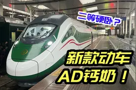 未来的绿皮车?新款复兴号“AD钙奶”硬卧全体验视频封面