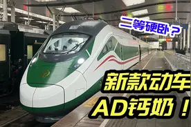 未来的绿皮车?新款复兴号“AD钙奶”硬卧全体验