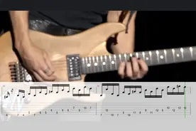 我喜欢的吉他手之一Nuno努努黑色指甲油有范 很好的吉他练习