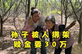 孙子被人绑架赎金要30万，奶奶火速赶往现场营救，结局却出人意料视频封面