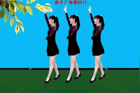 热门恰恰广场舞《山里妹子真漂亮》背面带跳32步，适合零基础