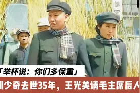 刘少奇去世35年，王光美请毛主席后人聚会，举杯说：你们多保重视频封面
