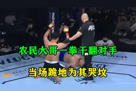 50岁农民大哥力如蛮牛，擂台硬刚韩国拳王，一拳干翻对手为其哭坟视频封面