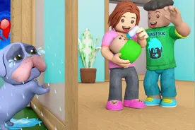 儿童动画：当家庭中有了可爱的小宝宝，失宠的汪星人该何去何从？视频封面