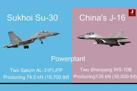 国外博主总结了苏30和歼16的对比，歼16完胜视频封面