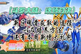 【斗罗大陆魂师对决】新区魂骨获取的途径以及培养方法！视频封面