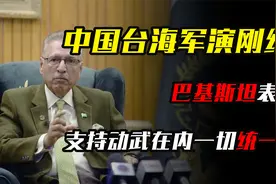 中国台海军演刚结束，巴基斯坦表态了：支持动武在内一切统一努力视频封面