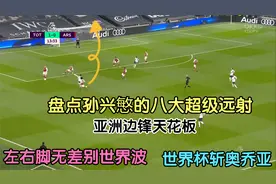 亚洲边锋天花板，盘点孙兴慜的那些超级远射视频封面