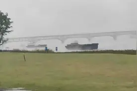 南京市浦口长江边雨后游历街拍，景色宜人