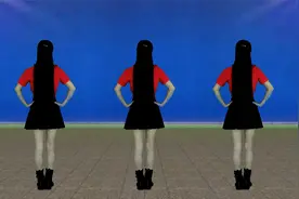 广场舞《其实我的心没走》动感DJ版，背面演示，活力时尚视频封面