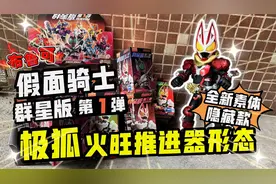 布鲁可假面骑士第1弹！全新素体，隐藏极狐火旺推进器形态帅爆！